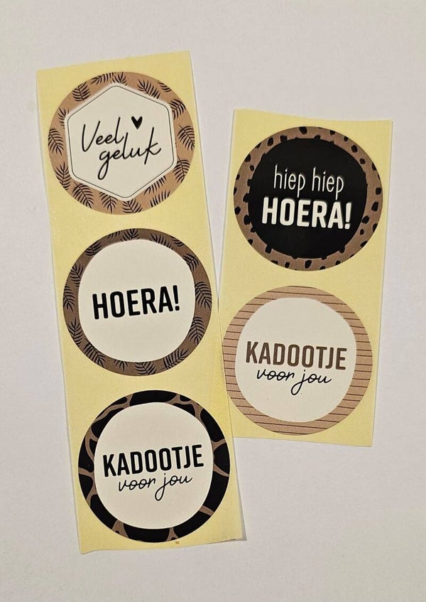 Sluitsticker 'Kadootje voor jou'