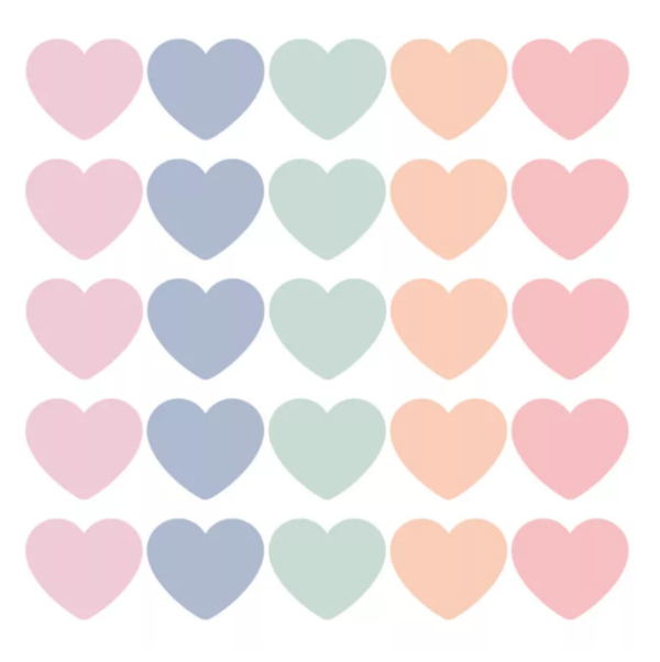 Stickers 'Pastel Hart'