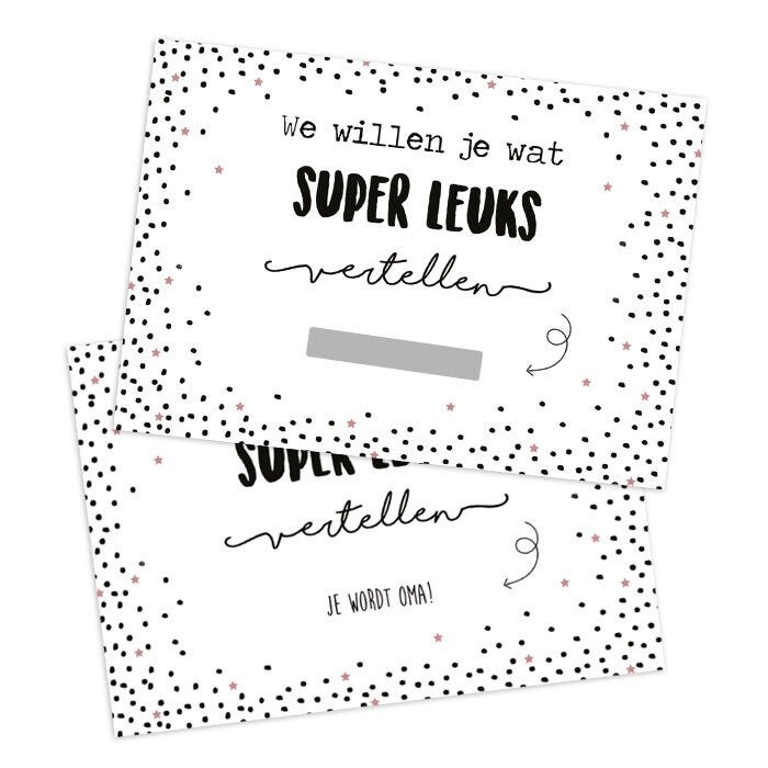 Kraskaart 'Je wordt oma'