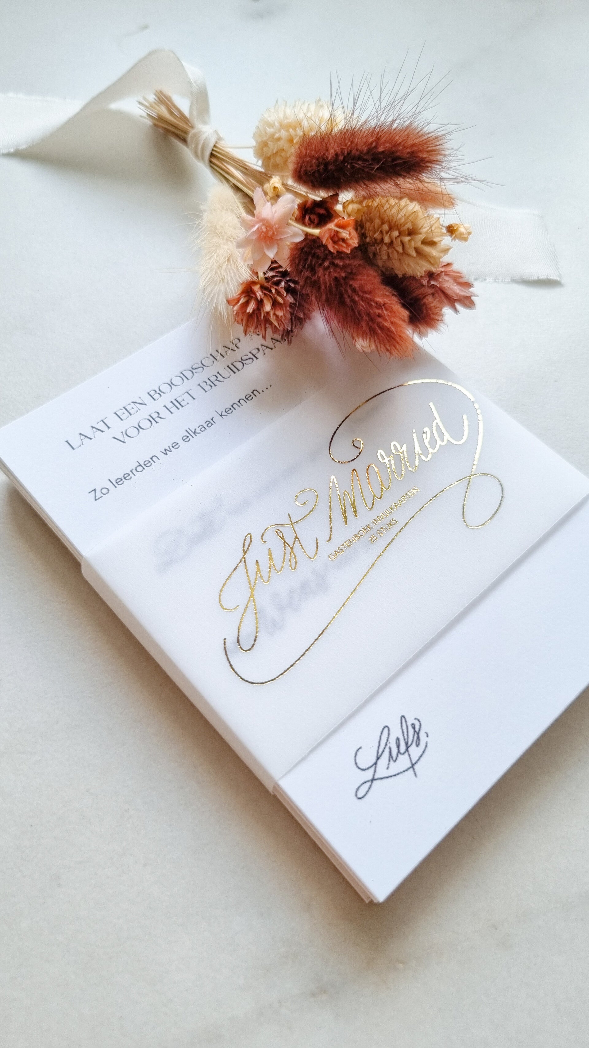 Gastenboek invulkaarten (25 st.)