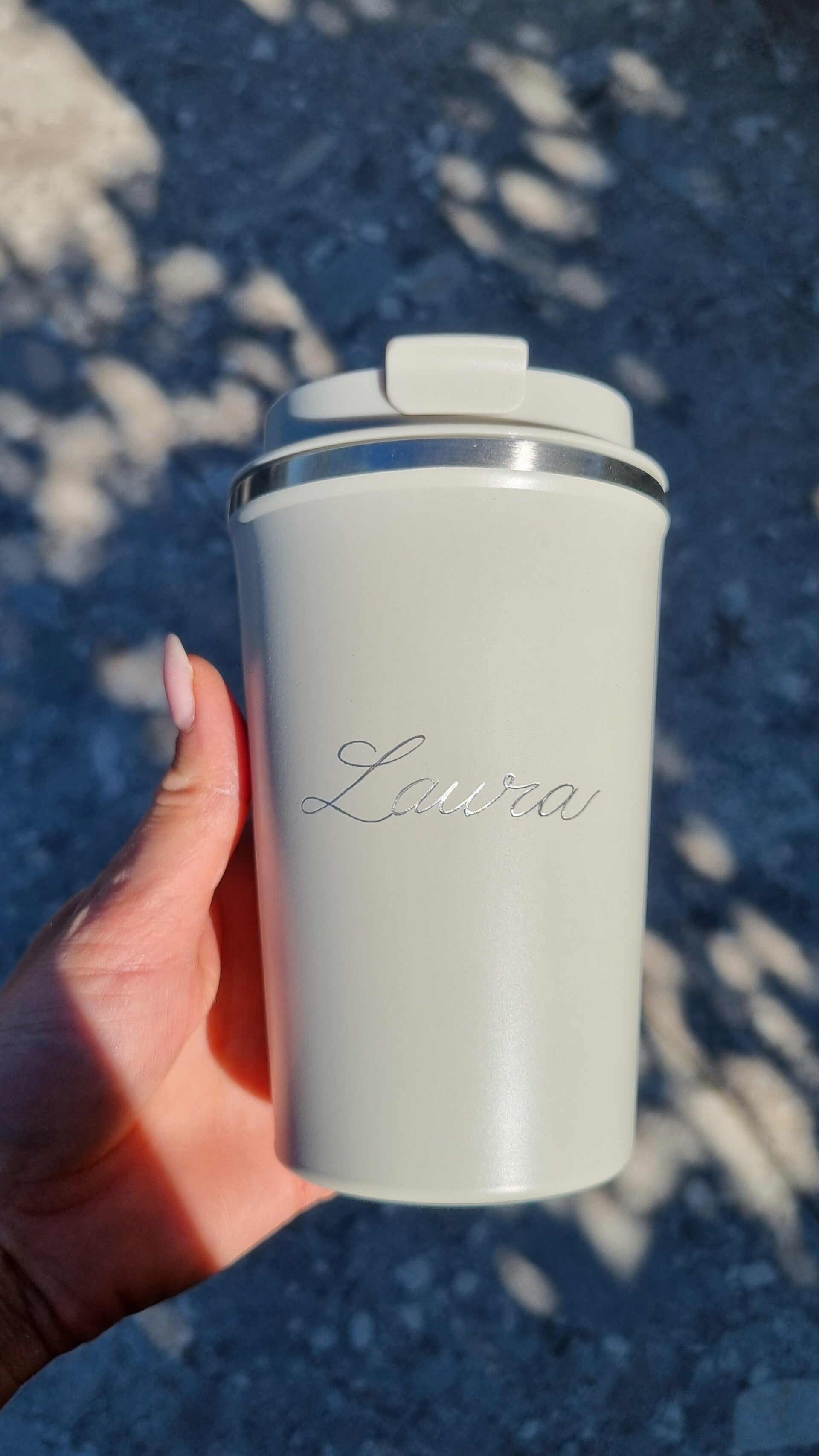 Travel mug - zandsteen