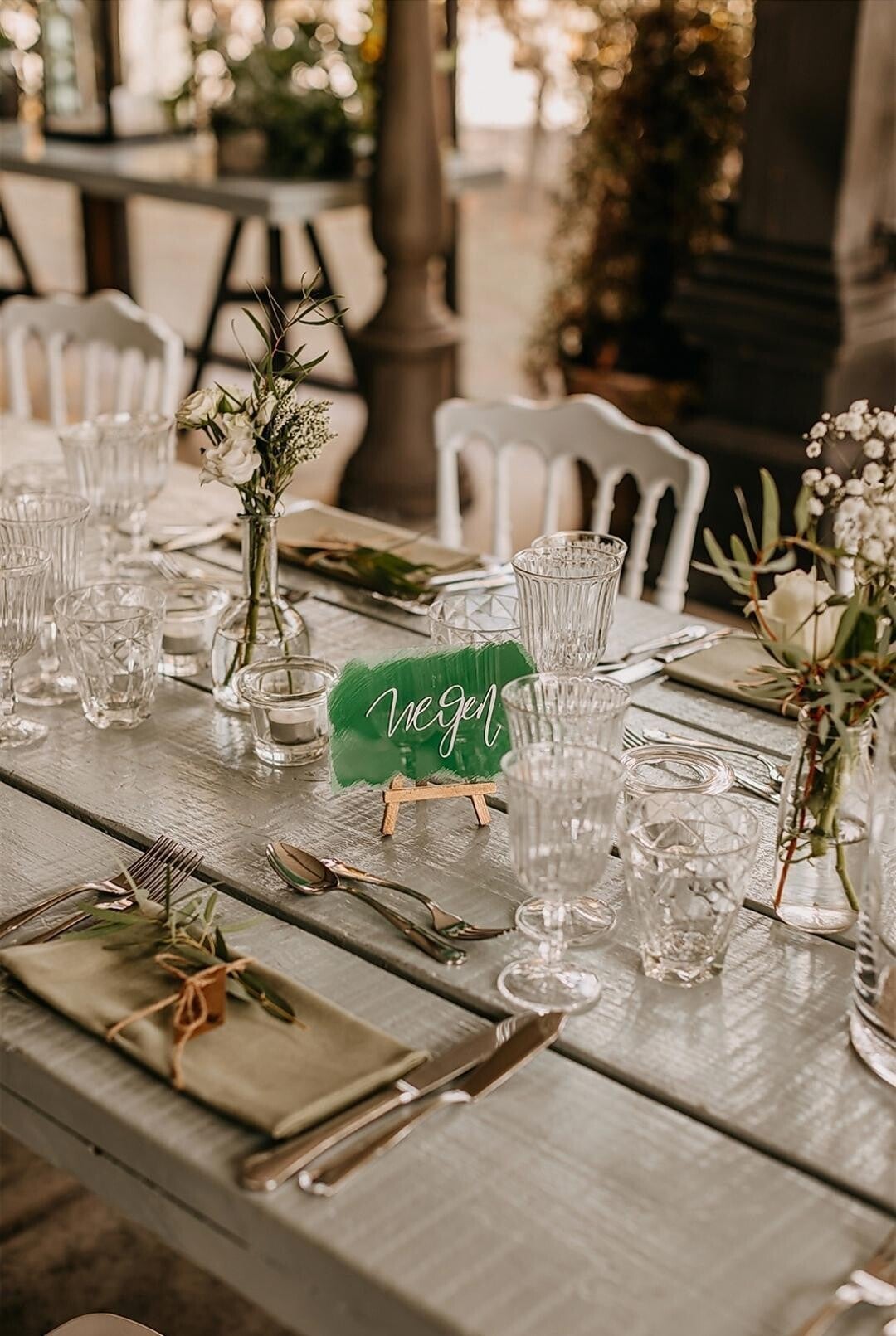 Tafelnummers - Groen