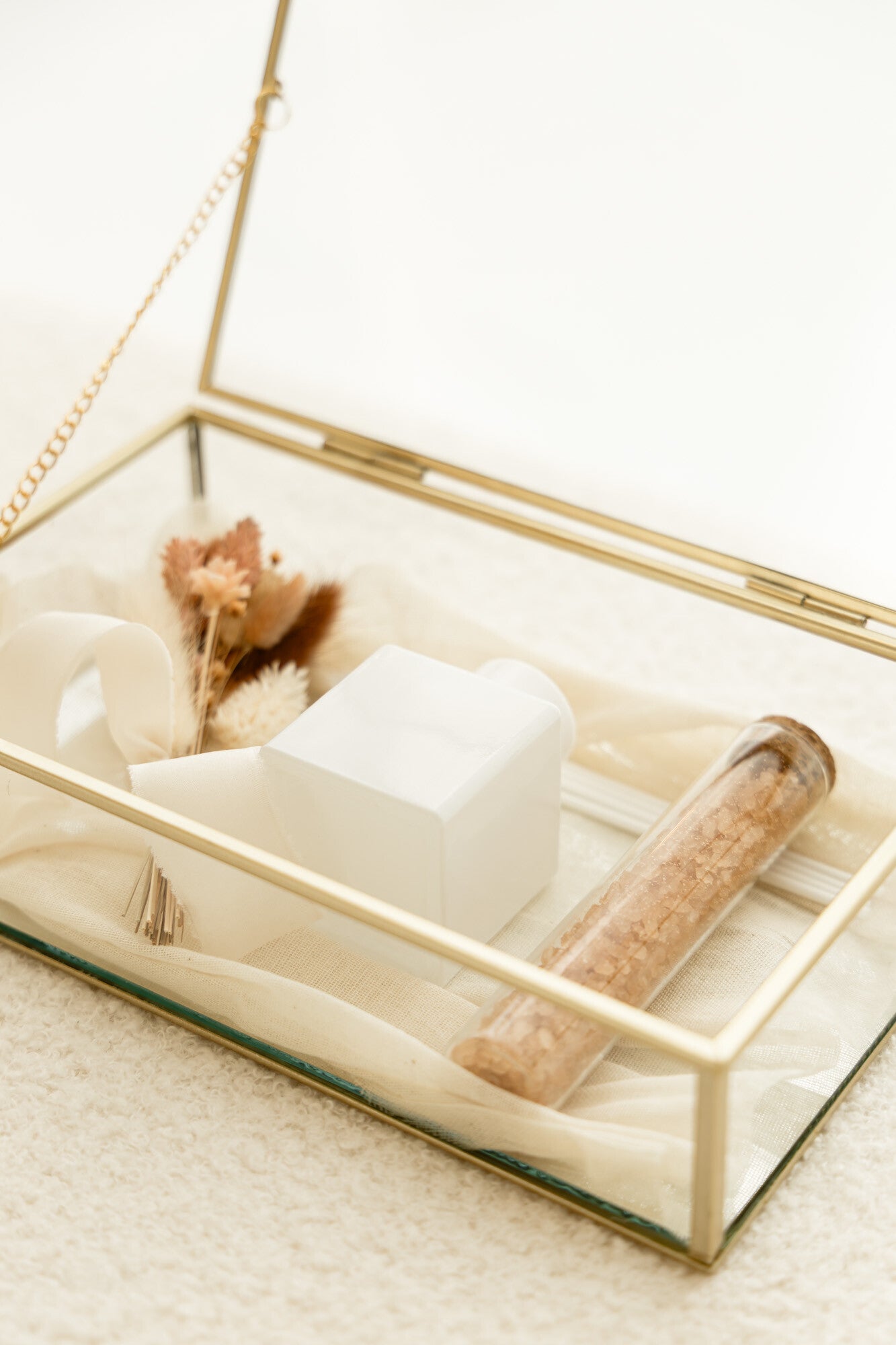 Glazen memorybox LARGE