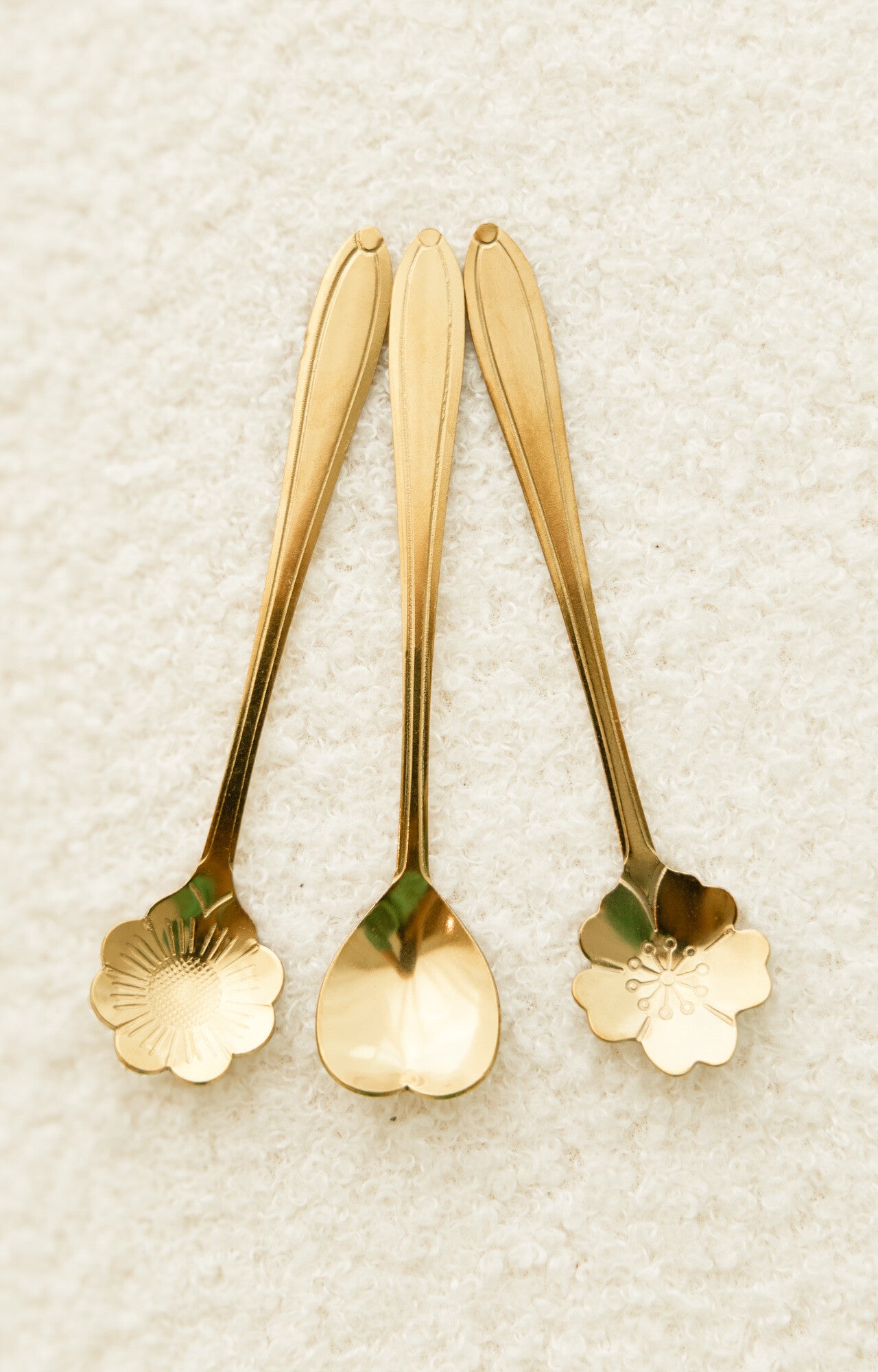 Lepeltje met gravure MARGRIET BLOEM