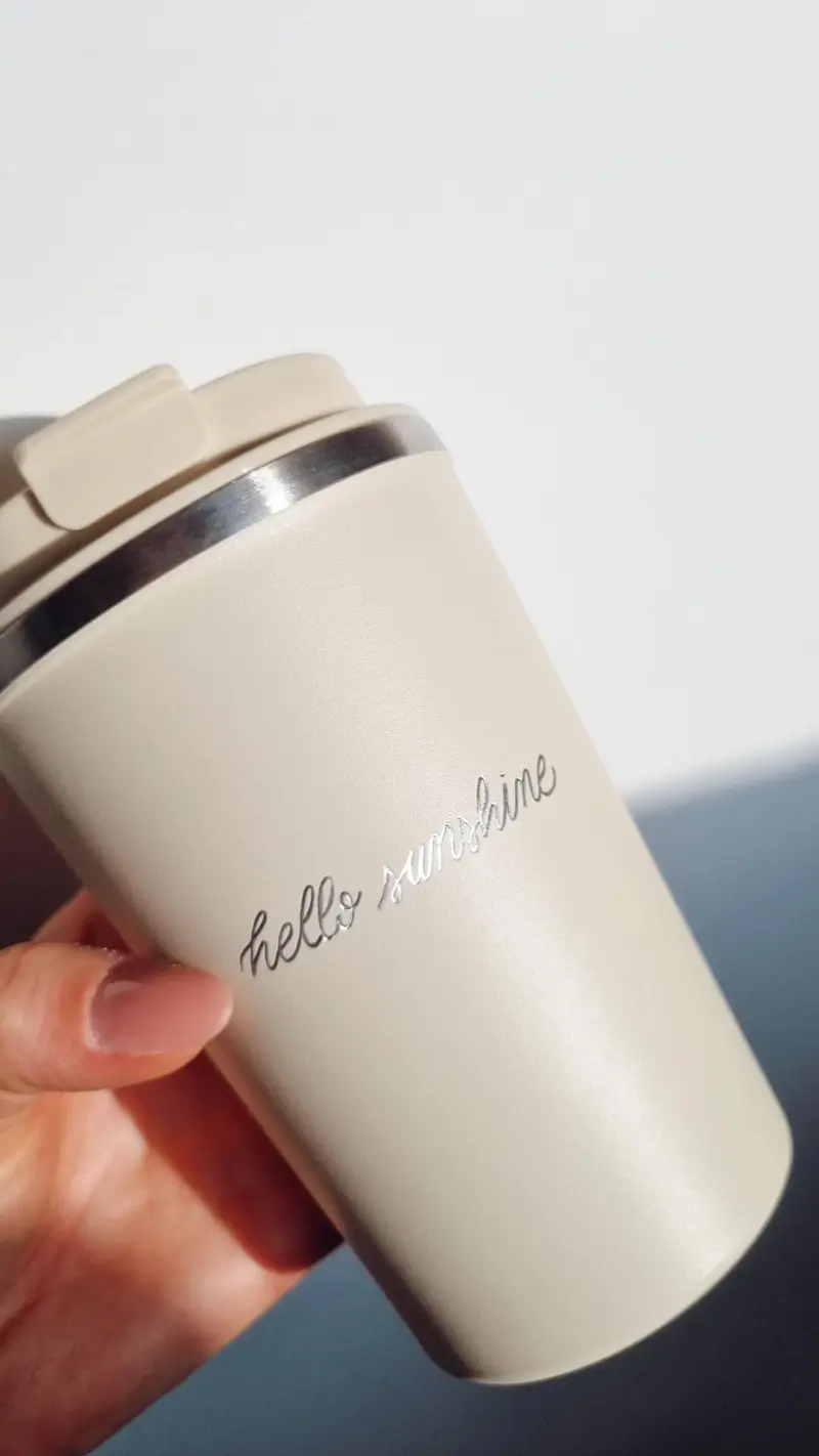 Travel mug - Cream beige