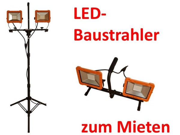 LED Arbeitsleuchte Strahler mit Stativ
