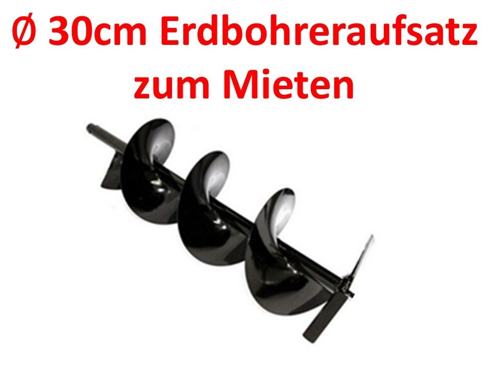 Erdbohreraufsatz Ø 30cm