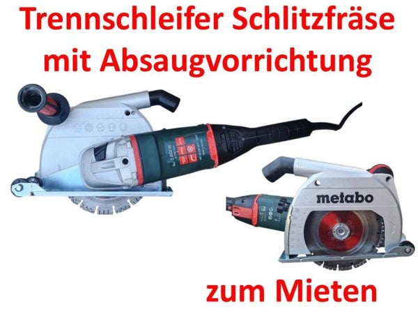 Trennschleifer / Schlitzfräse