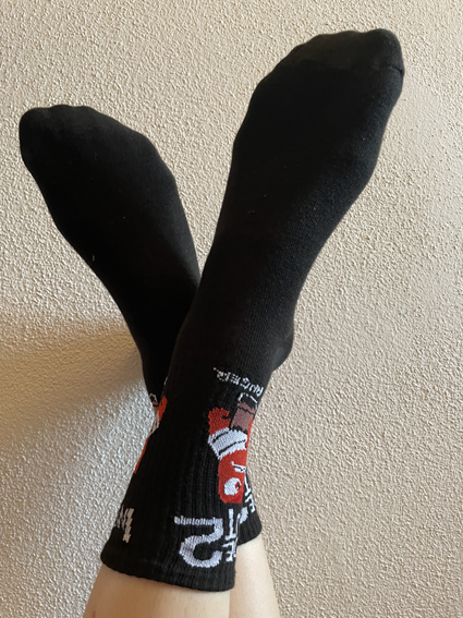 Socken mit Motiv