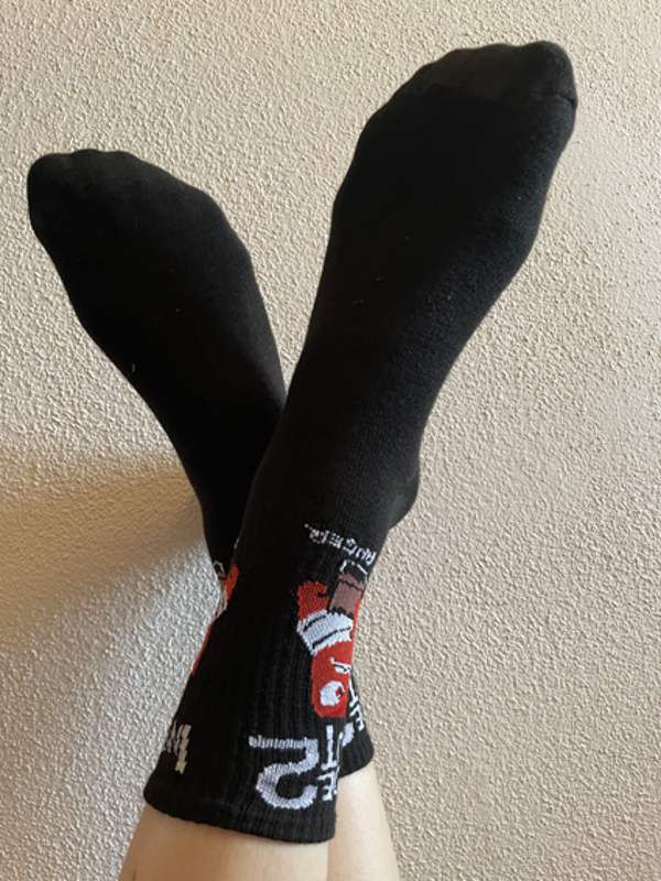 Socken mit Motiv