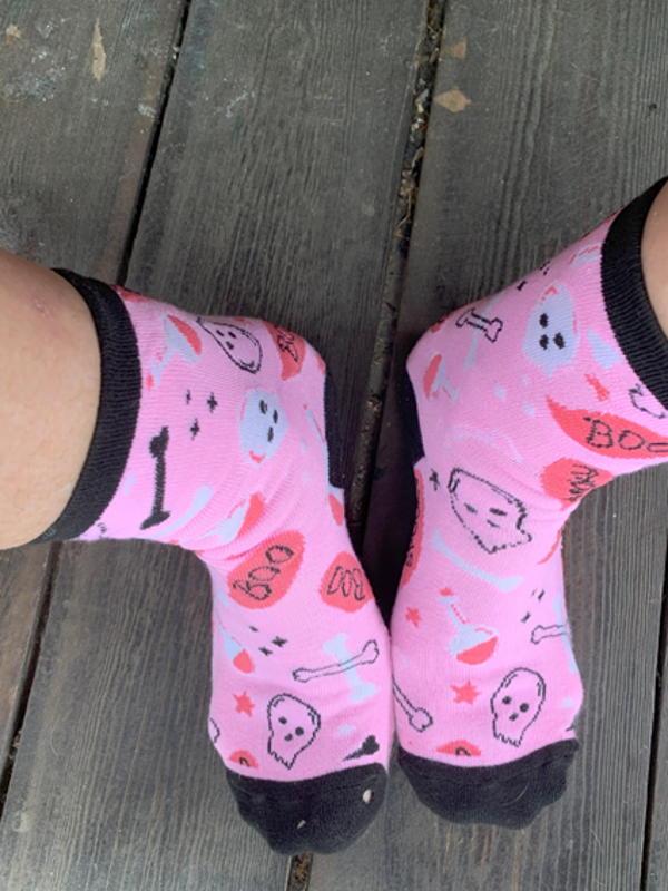 Spooky Socken Rosa
