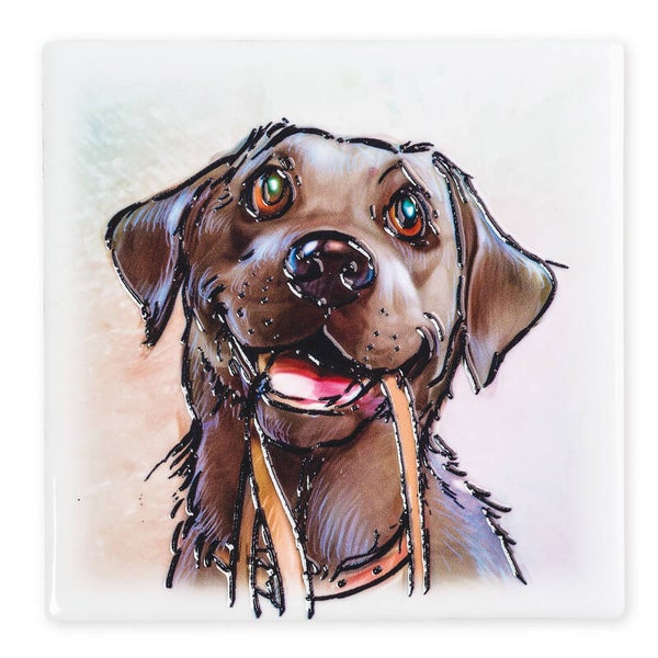 labrador  coaster