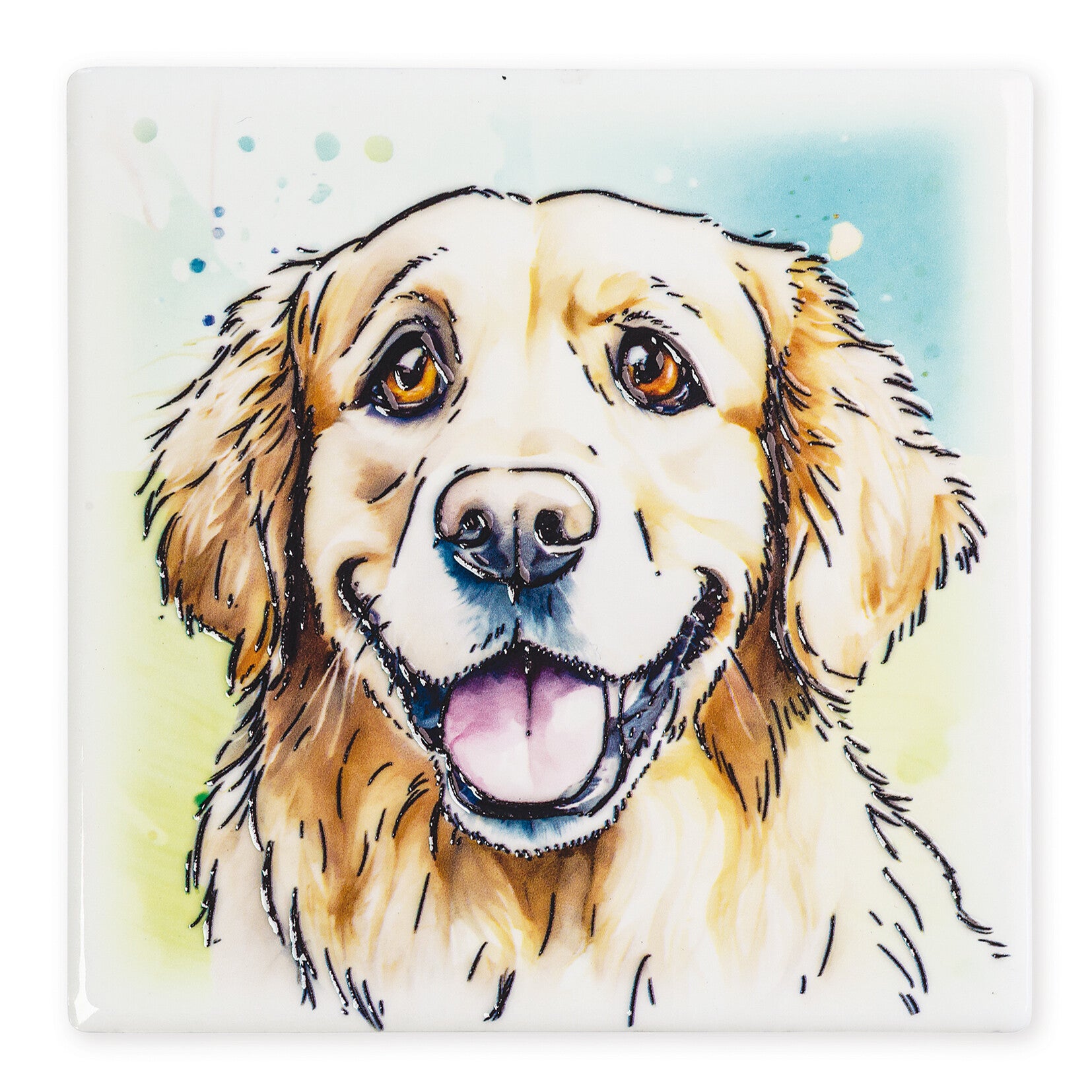 Golden Lab Coaster
