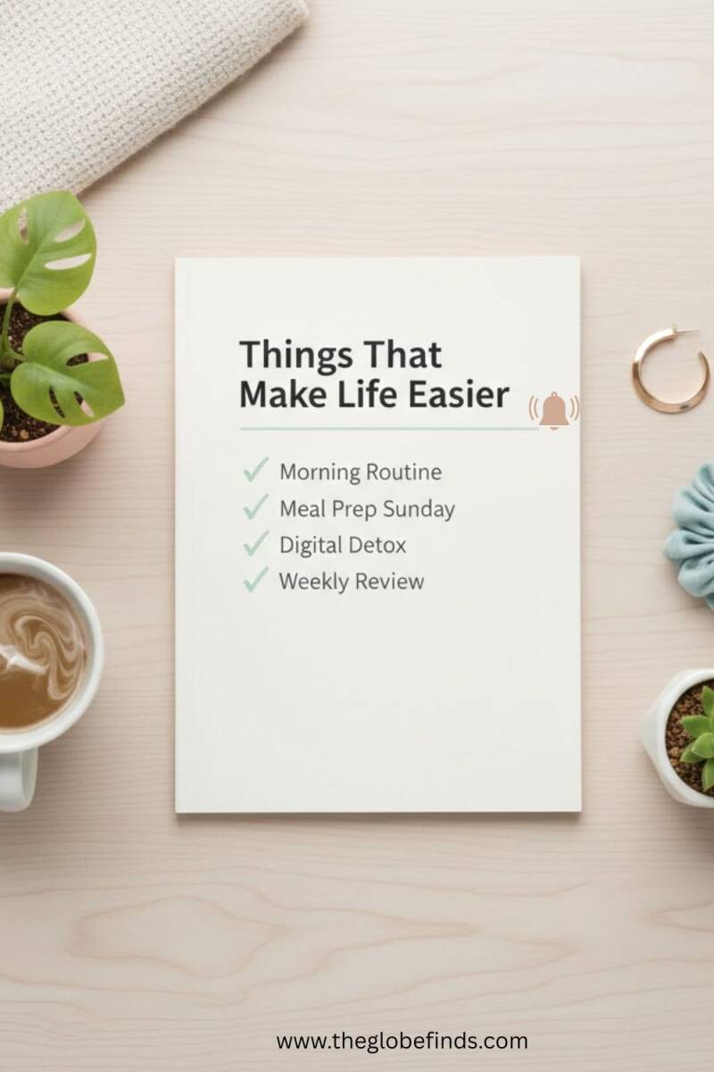 daily life hacks  smart habits  tips for everyday life  how to simplify life  reduce stress daily  improve daily routine