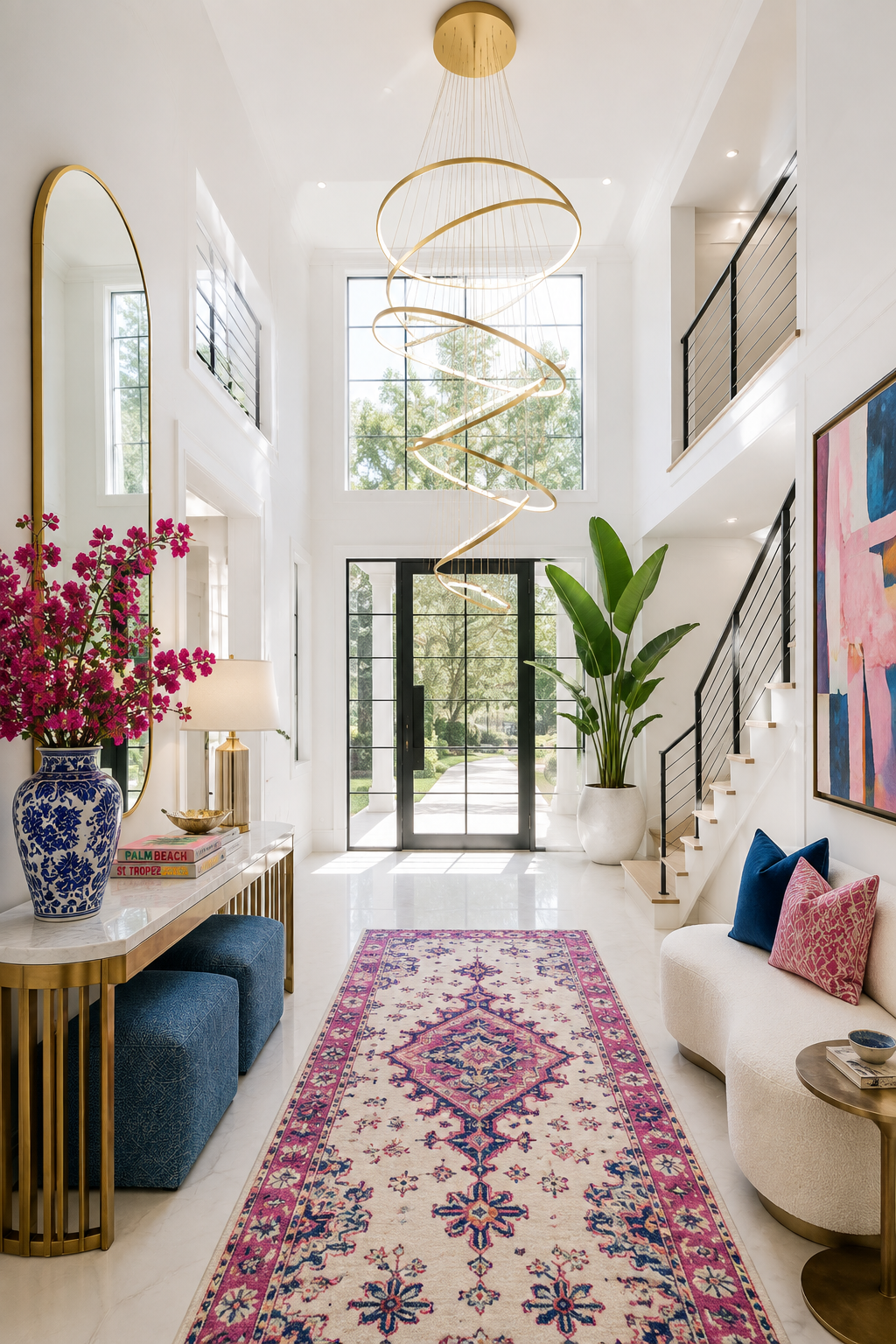 Luxury-home foyer