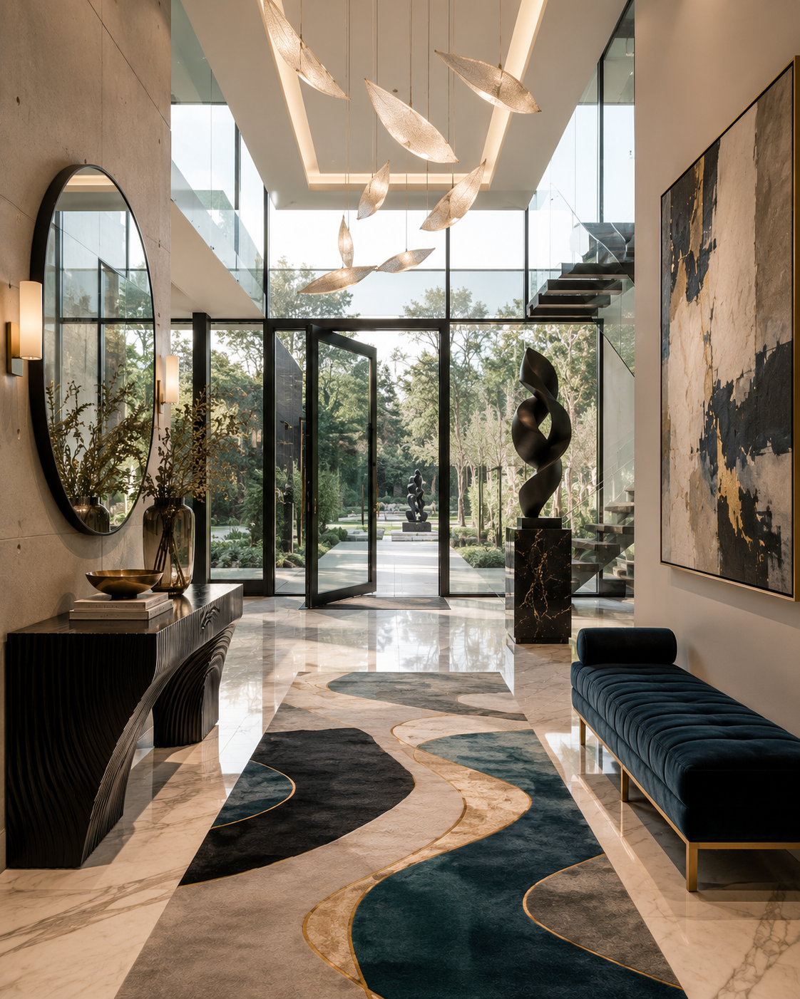 The Glass Haven Foyer