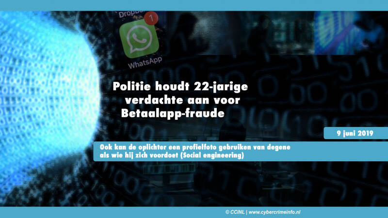 Politie houdt 22-jarige verdachte aan voor Betaalapp-fraude