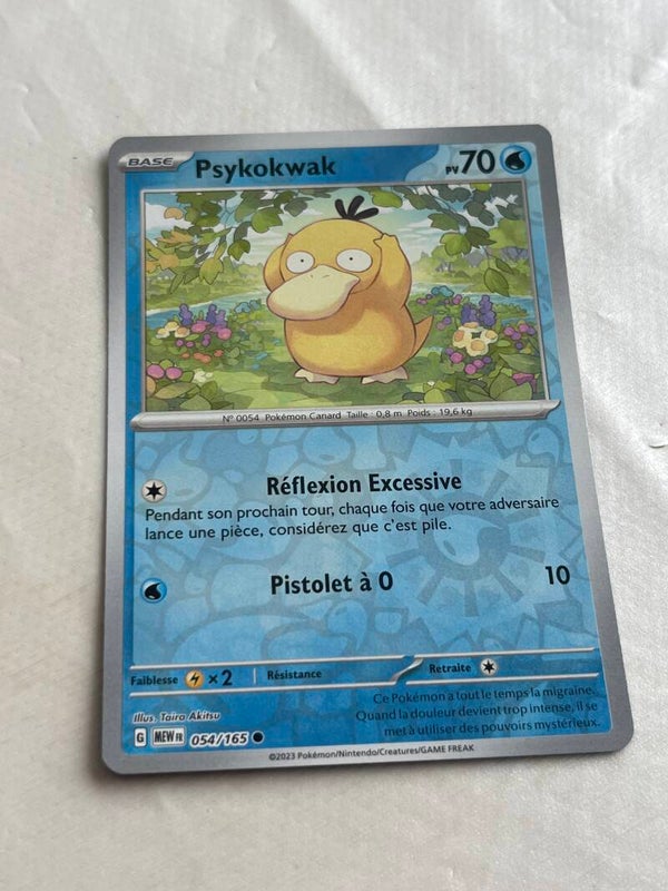 CARTE POKÉMON PSYKOKWAK REVERSE SÉRIE 151