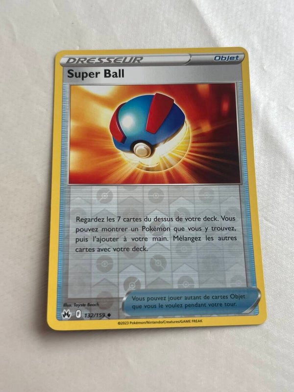 CARTE POKÉMON SUPER BALL REVERSE SÉRIE ZÉNITH SUPRÊME