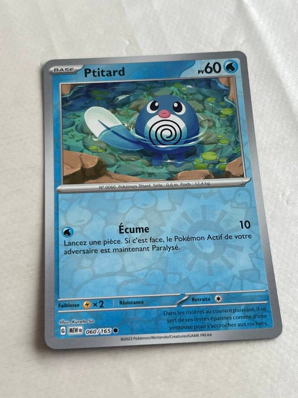 CARTE POKÉMON PTITARD REVERSE SÉRIE 151