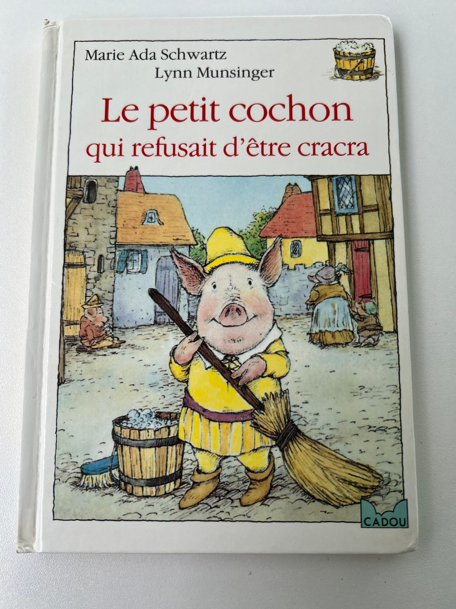 LIVRE le petit cochon qui refusait d être cracra