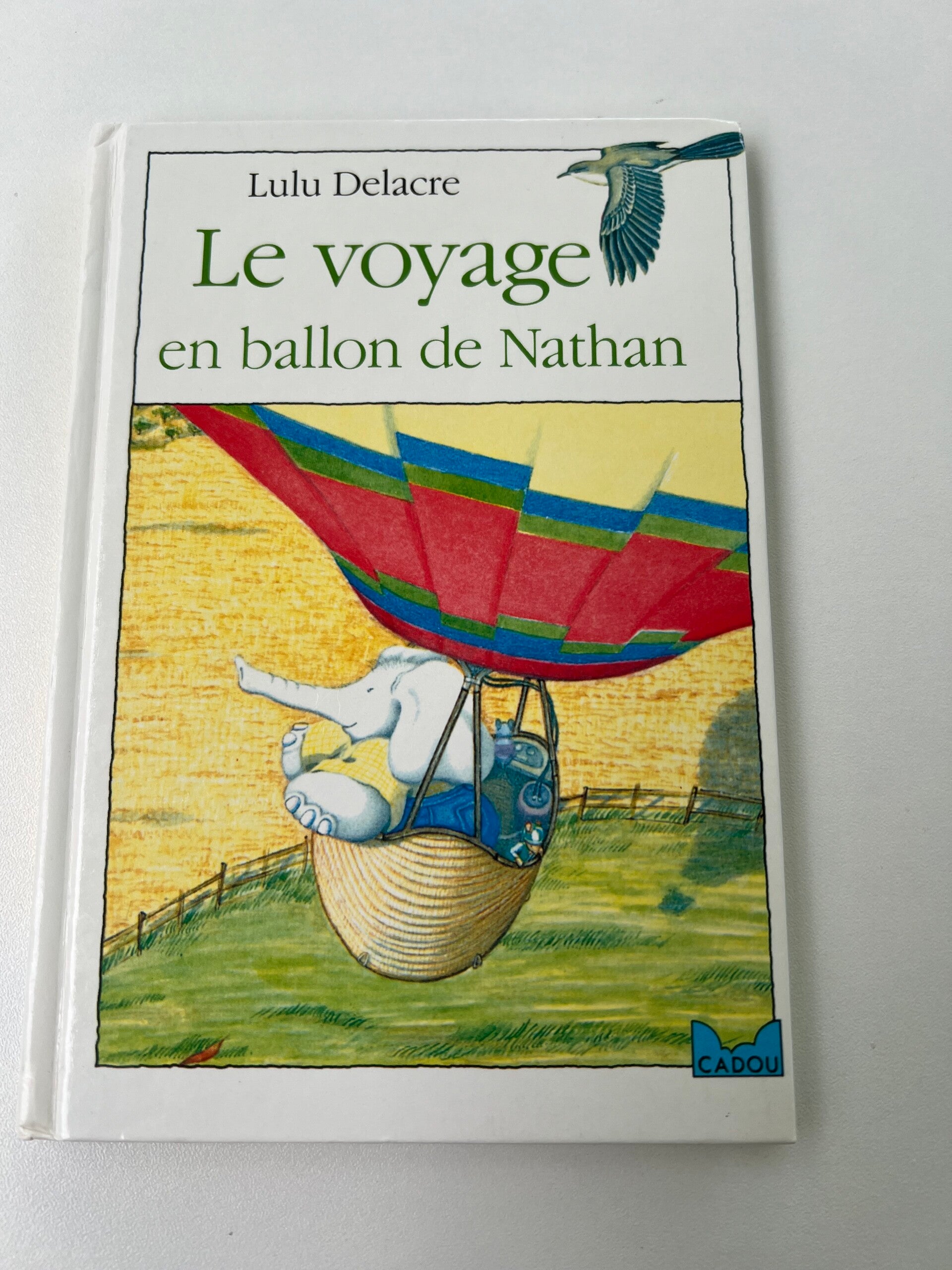 LIVRE le voyage en ballon de Nathan