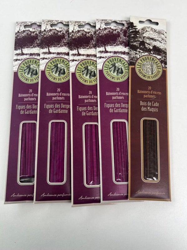 Lot de 5 paquets de bâtonnets parfumés