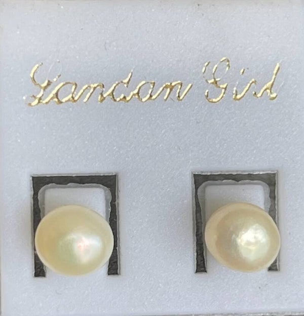 BOUCLES D'OREILLES PERLE