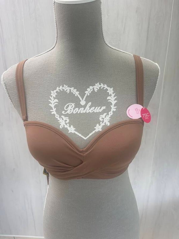 HAUT DE MAILLOT DE BAIN MARRON NEUF