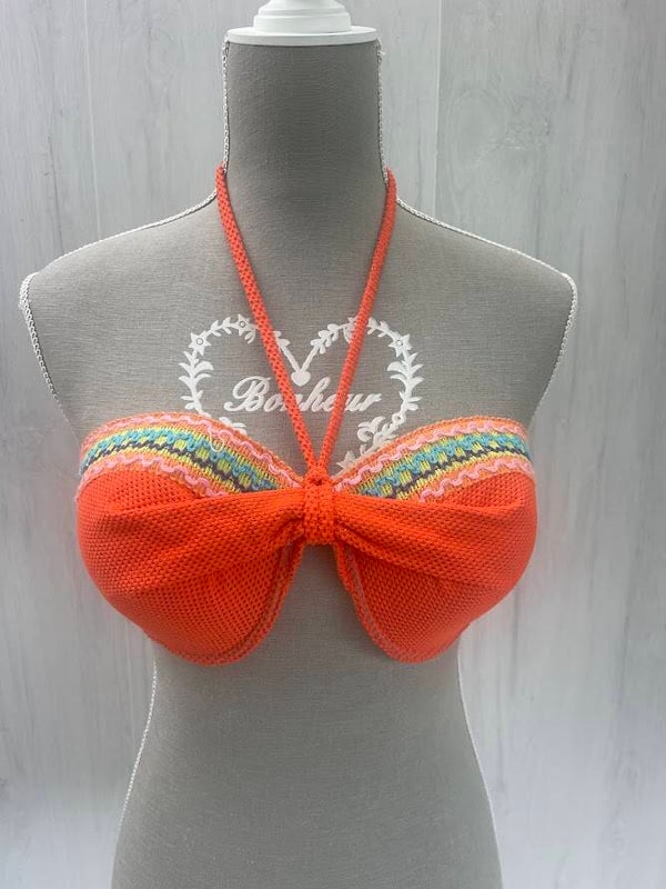 HAUT DE MAILLOT DE BAIN ORANGE NEUF T44