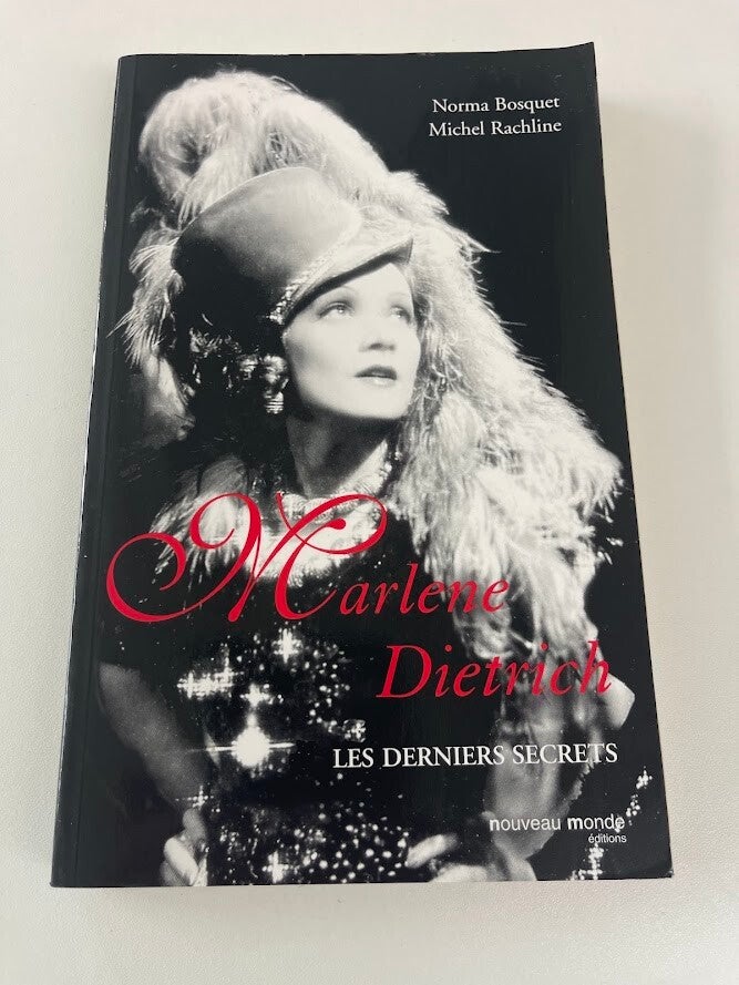 LIVRE  MARLENE DIETRICH SECONDE MAIN