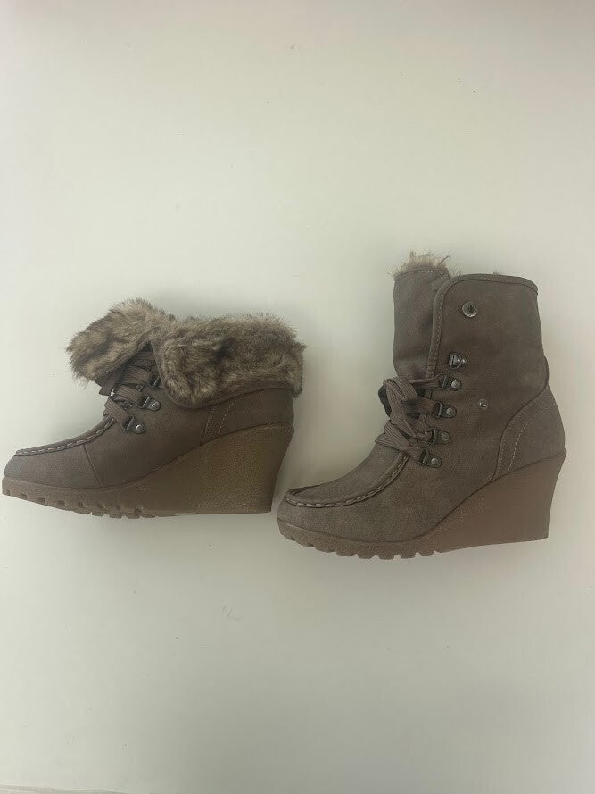 bottines fourrees super mode