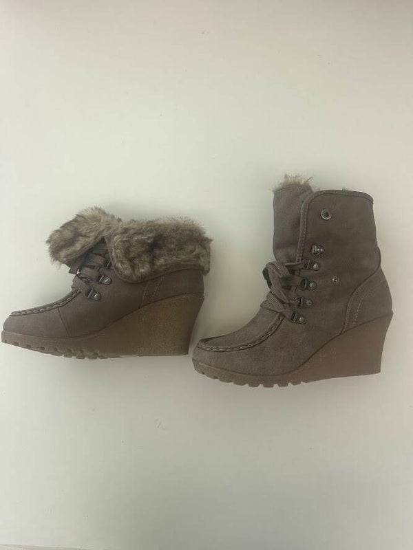 bottines fourrees super mode