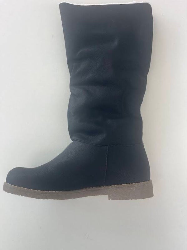 bottes hautes  daim fourrees neuves