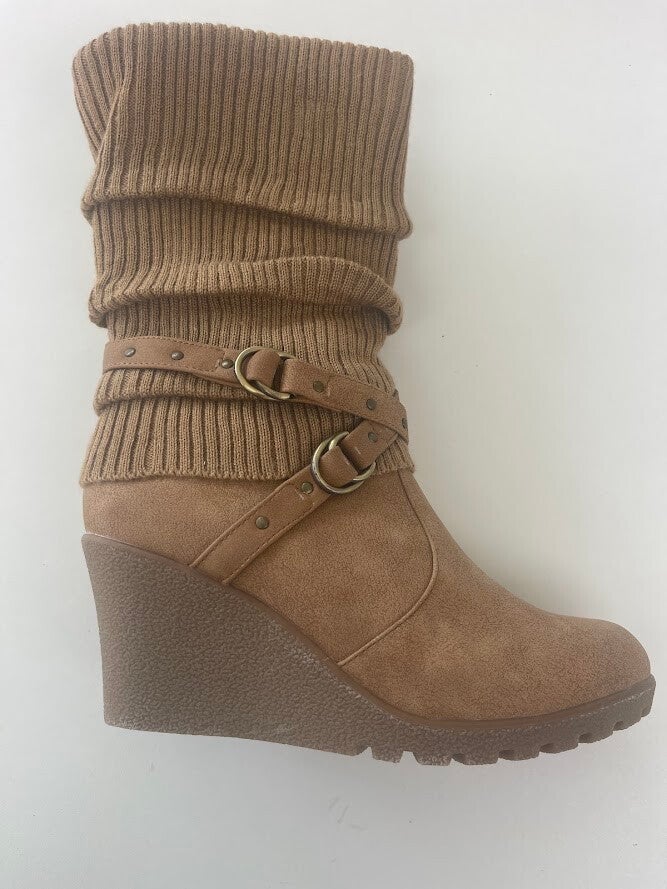 bottines daim neuves super mode