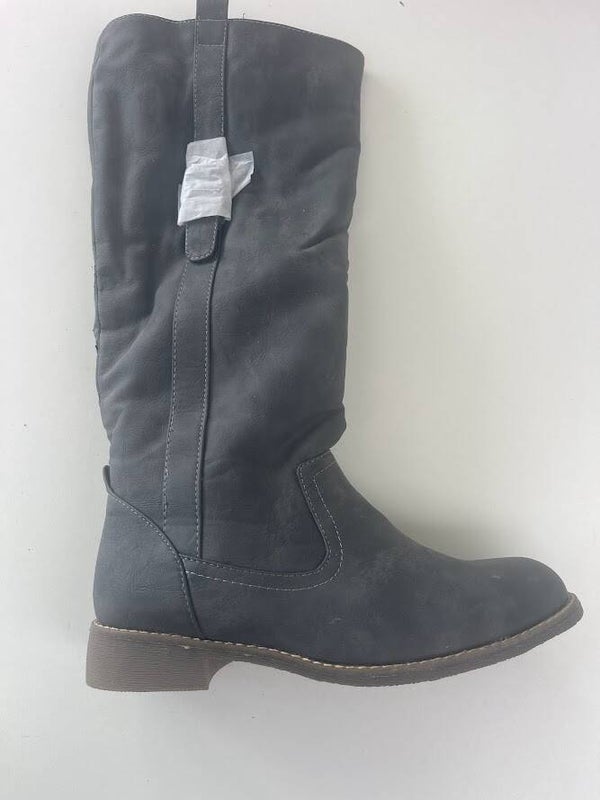 bottes hautes grises neuves