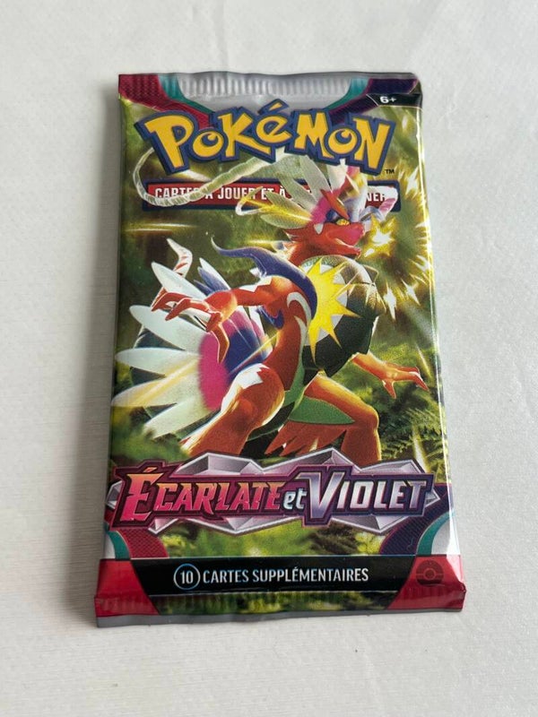 BOOSTERS POKÉMON ÉCARLATE et VIOLET