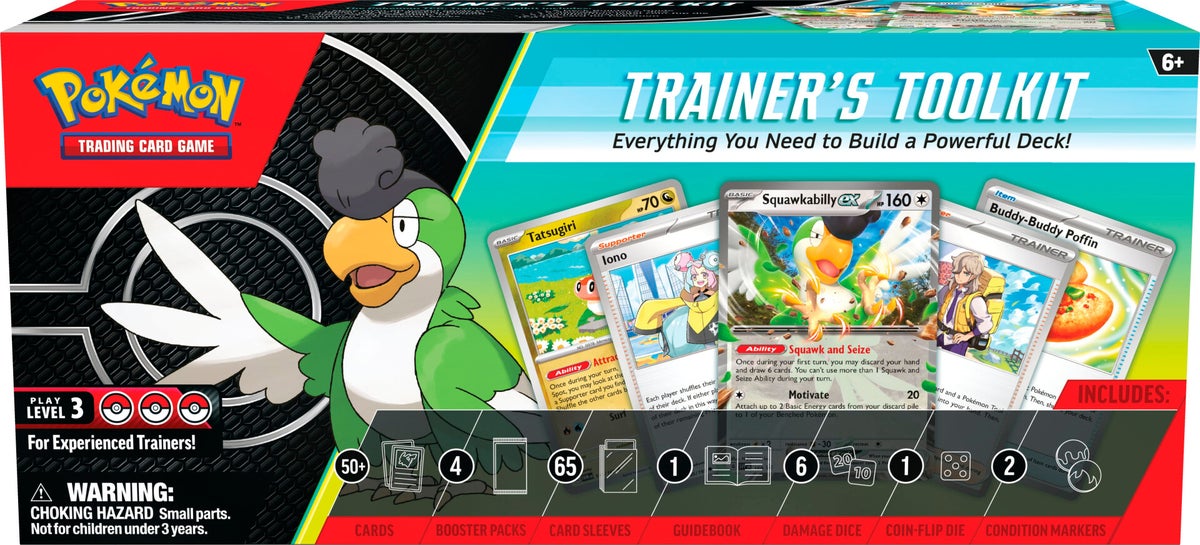 pokemon trainers toolkit 2024 card list TCG: Trainer's : Toys & Games 4 Pokmon TCG booster packs What's Inside? Pokemon Trainer's Toolkit