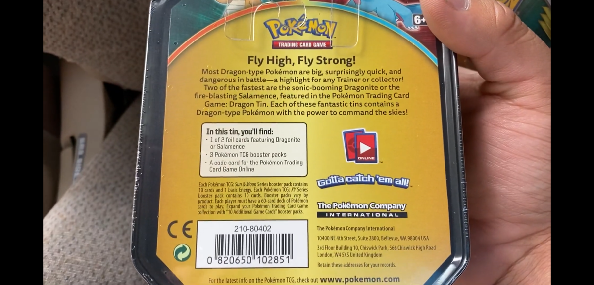 dragonite pokemon card tin Walgreens Salamence / Dragonite Dragon Tins Revealed | PokeGuardian