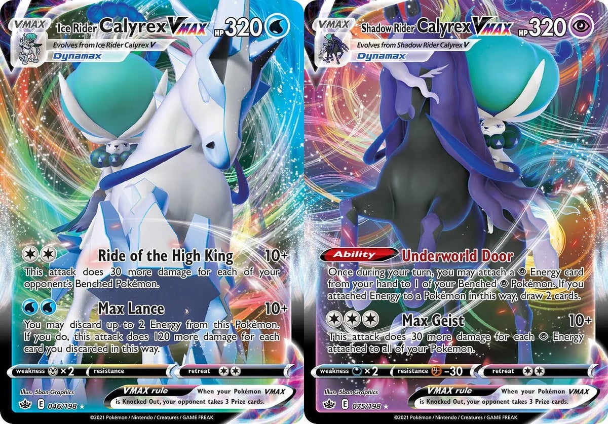 pokemon trading card game calyrex vmax league battle deck Amazon.com: Pokemon Cards: Ice Rider Calyrex VMAX League Battle Deck : Toys  & Games main image 1