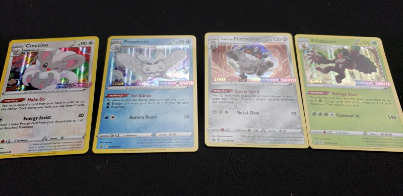 Sword & Shield Prerelease promo cards