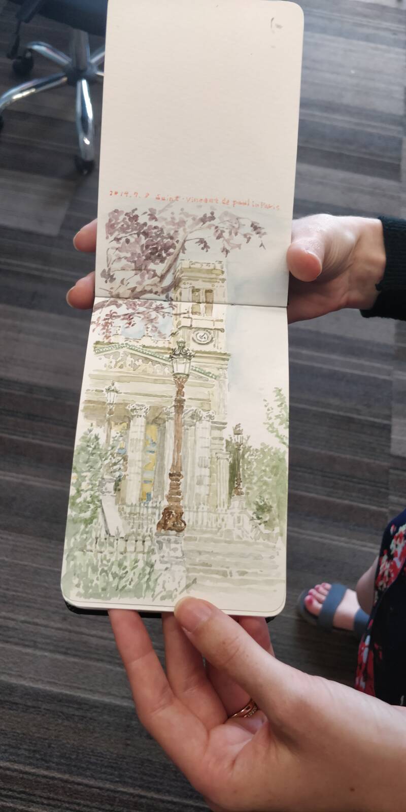 Mitsuhiro Arita Watercolour Hyper Japan 2019