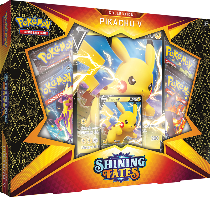 Shining Fates Collection—Pikachu V - February 19, 2021