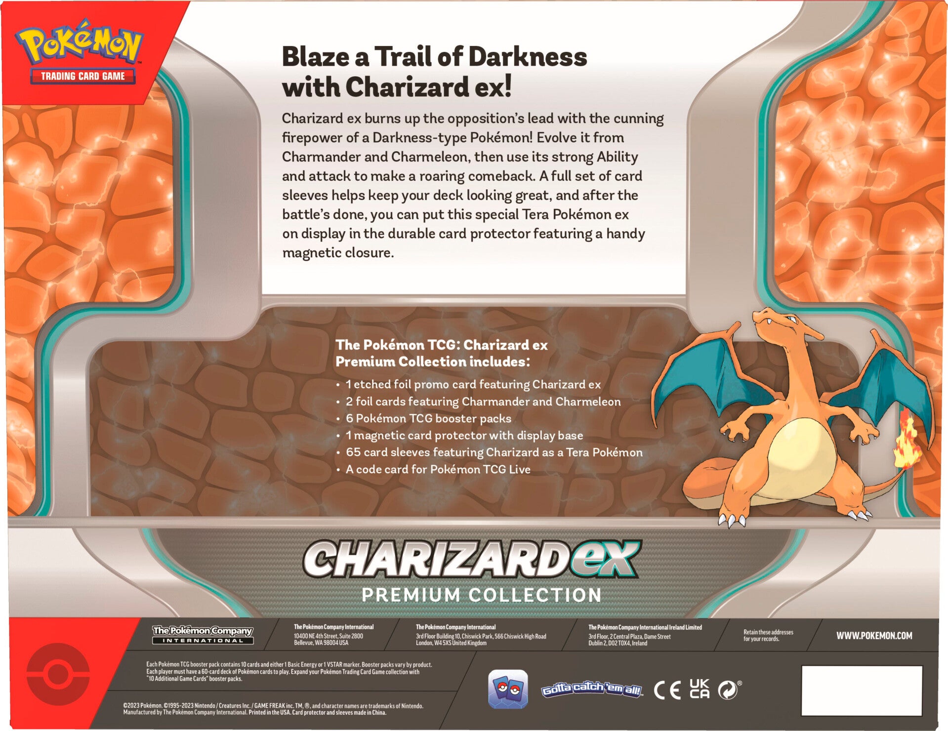 thumbnail image 2 of Pokémon TCG: Charizard Ex Special Collection Box – Factory Sealed – English – 6+ 2 of 4