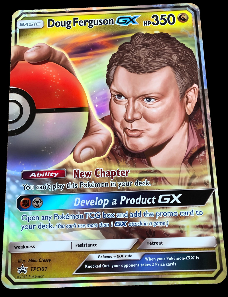 Doug Ferguson GX Spotted, Similar to the Ishihara GX Card