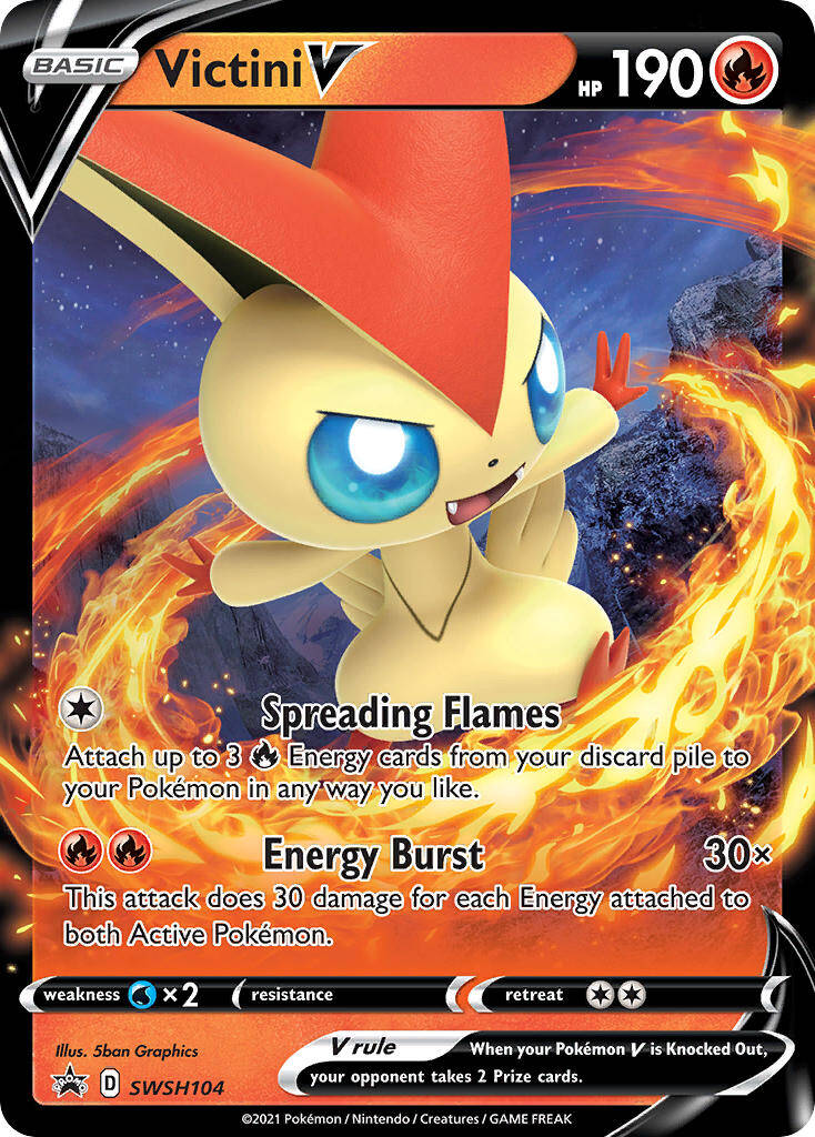Yamper & Victini V Champions League 2022 Promo Revealed
