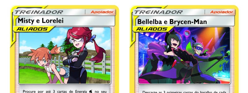 Bellelba & Brycen-Man and Misty & Lorelei Tag Team cards revealed from SM12 Cosmic Eclipse