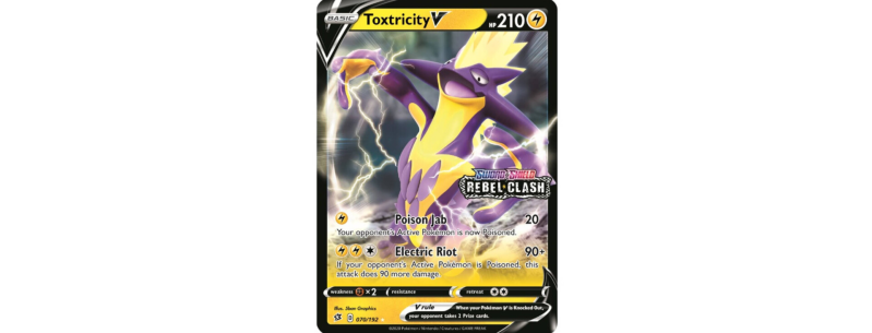Toxtricity V Rebel Clash Store Jumbo Promo Card Revealed