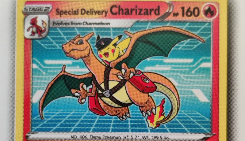 Special Delivery Charizard Promo Has Surfaced, Potentially a New Pokemon Center Promo