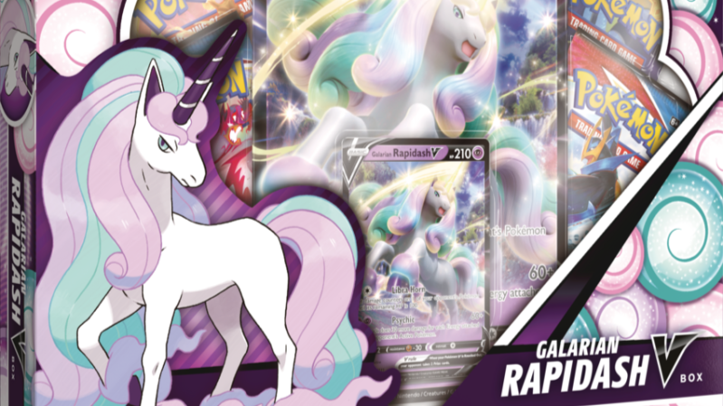 Galarian Rapidash V Box Revealed